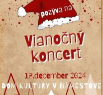 POZVÁNKA NA VIANOČNÝ KONCERT